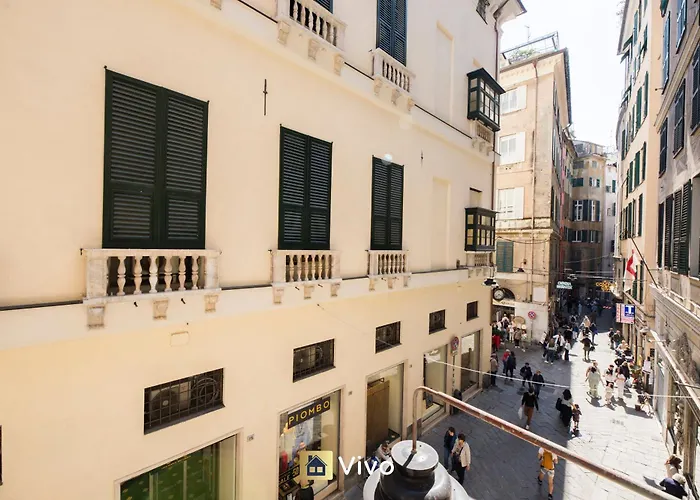 Vivo - Aquarium 3', Ac, Wifi, Center Apartment Genoa